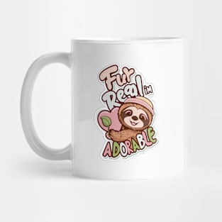 fur real im adorable Mug